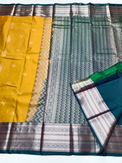 KANCHIPURAM SEMI SILK SAREE