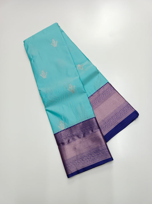 KANCHIPURAM SEMI SILK SAREE