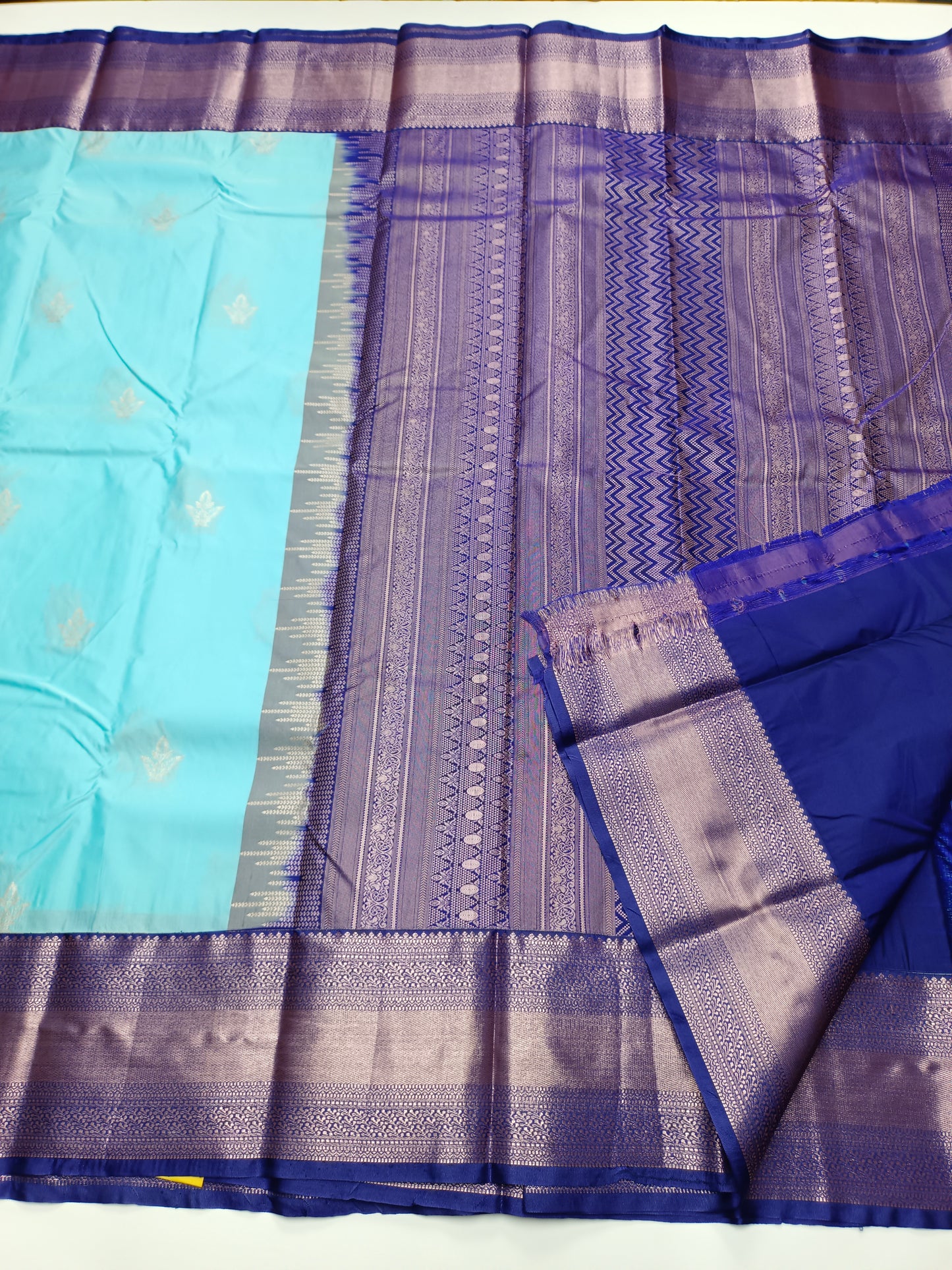 KANCHIPURAM SEMI SILK SAREE