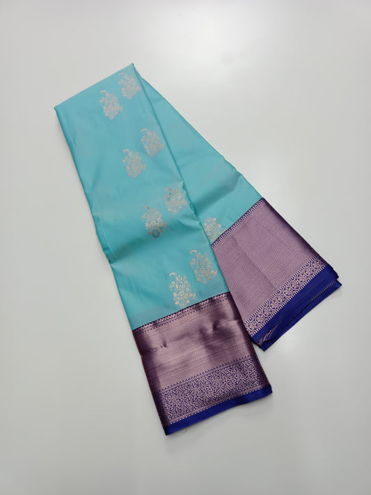 KANCHIPURAM SEMI SILK SAREE
