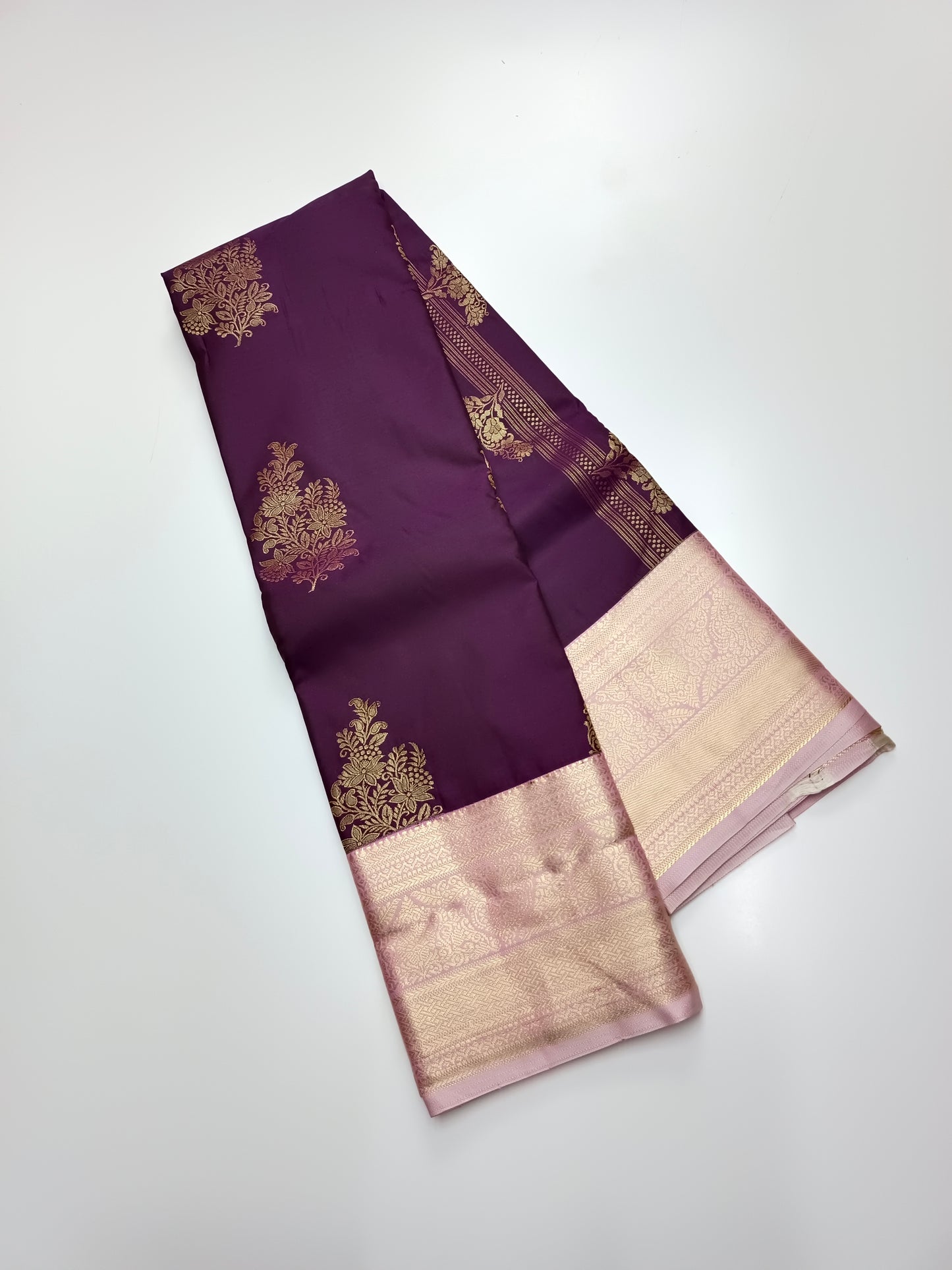 KANCHIPURAM SEMI SILK SAREE