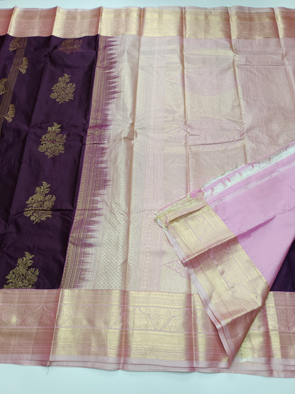 KANCHIPURAM SEMI SILK SAREE