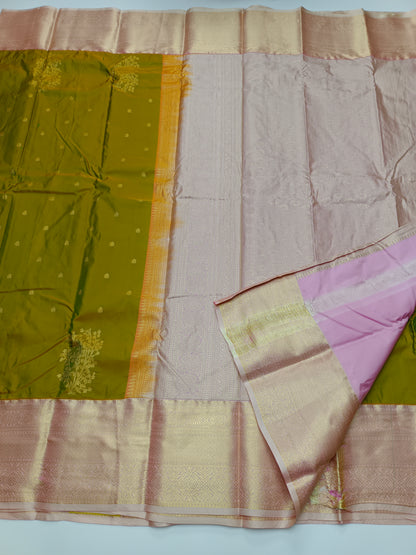 KANCHIPURAM SEMI SILK SAREE
