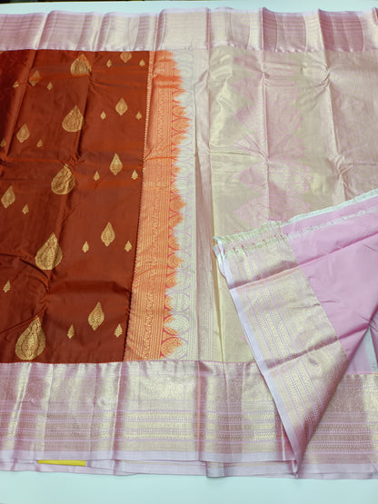 KANCHIPURAM SEMI SILK SAREE