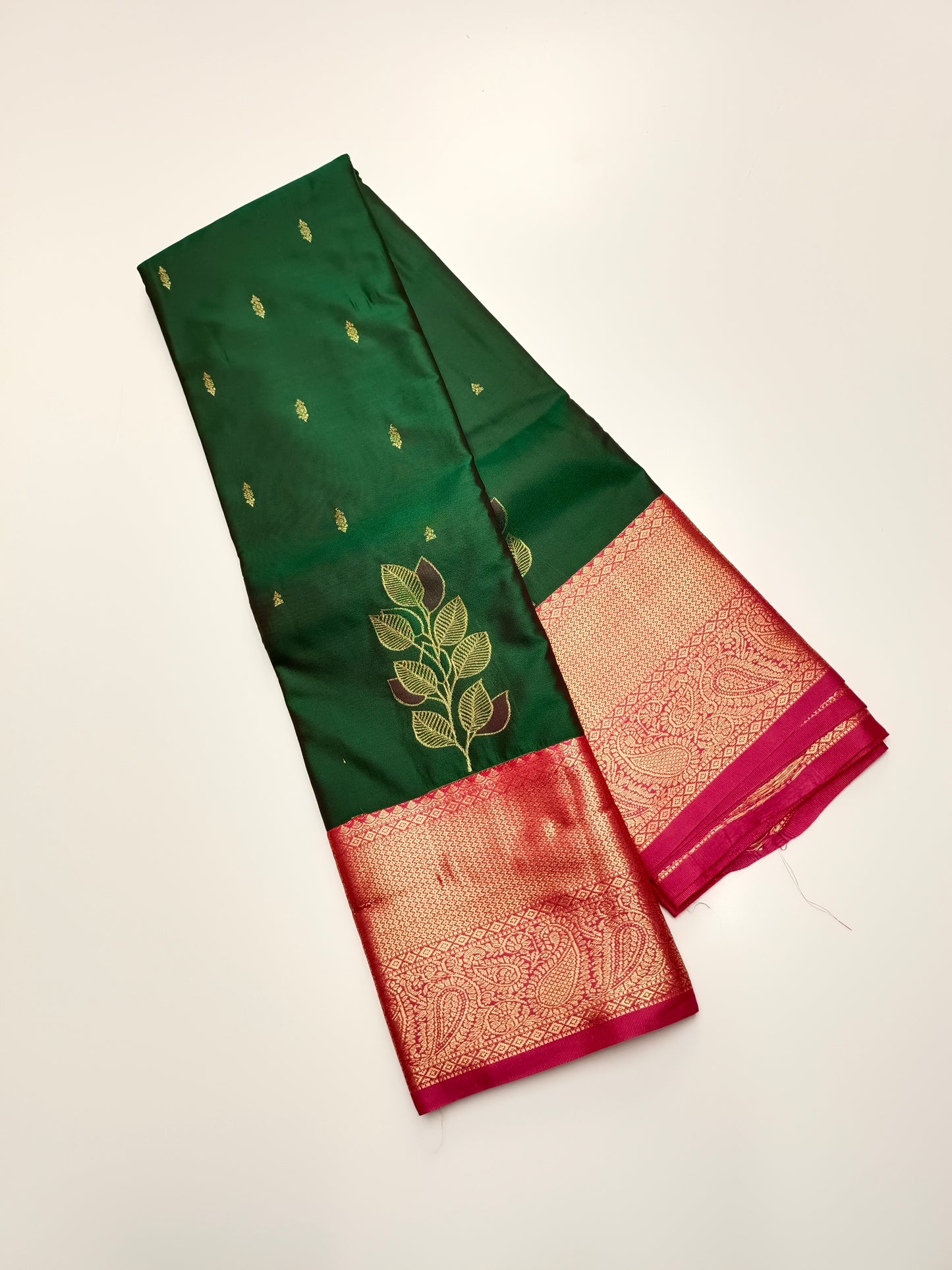 KANCHIPURAM SEMI SILK SAREE