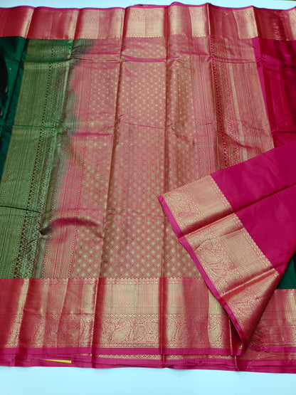 KANCHIPURAM SEMI SILK SAREE
