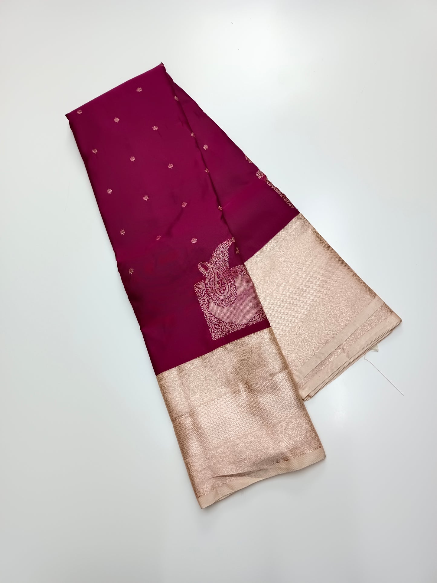 KANCHIPURAM SEMI SILK SAREE