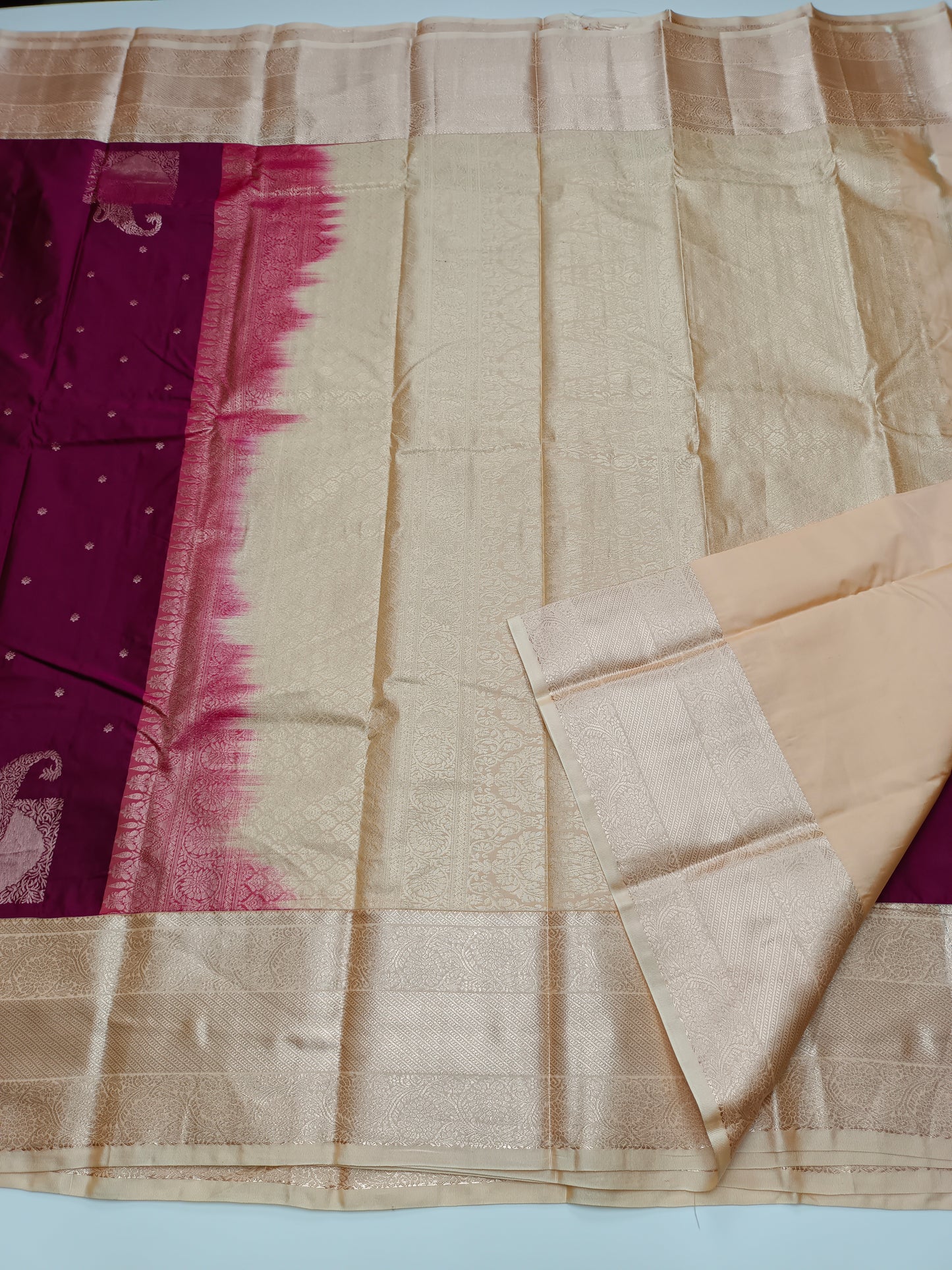 KANCHIPURAM SEMI SILK SAREE