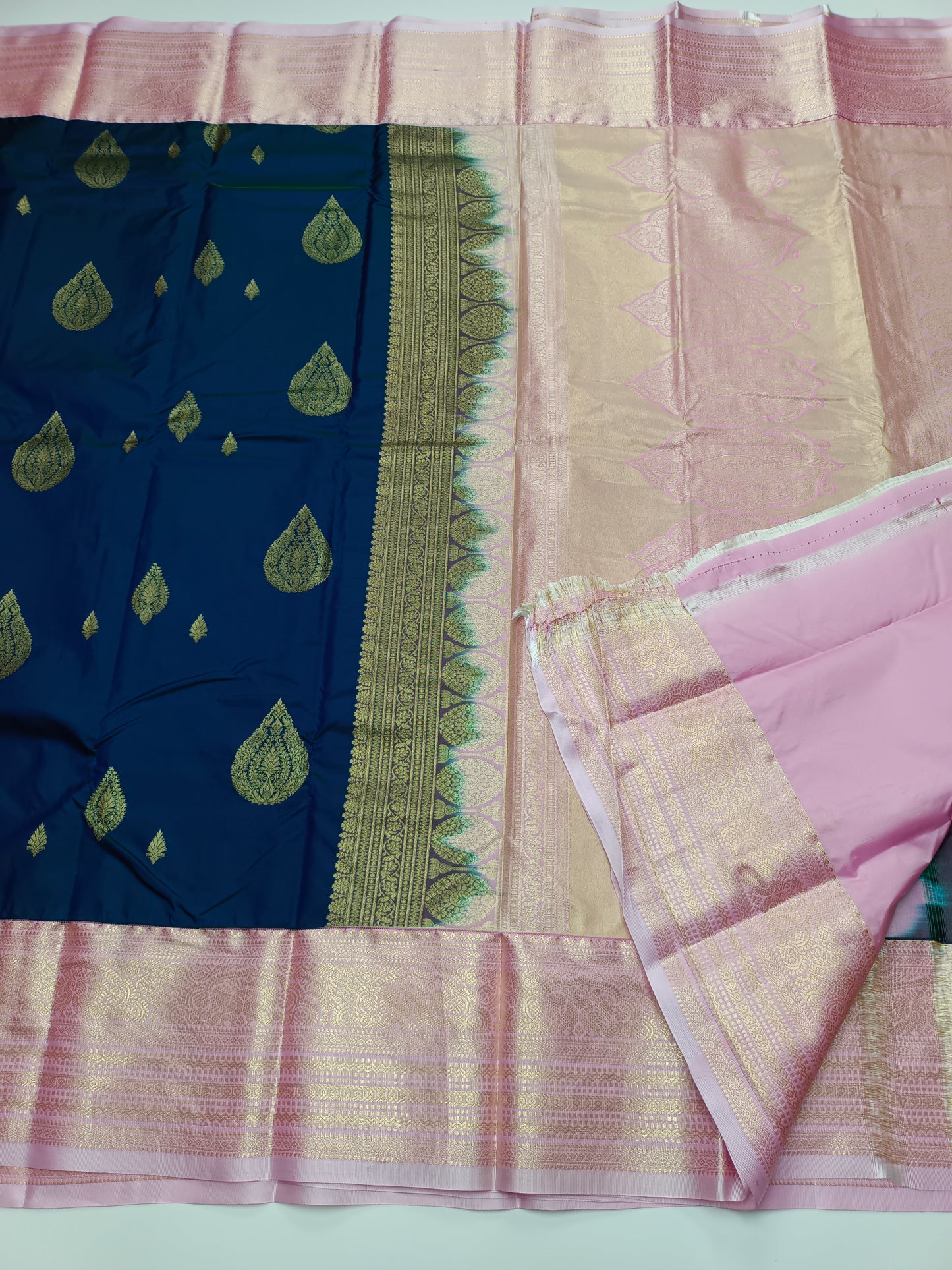 KANCHIPURAM SEMI SILK SAREE