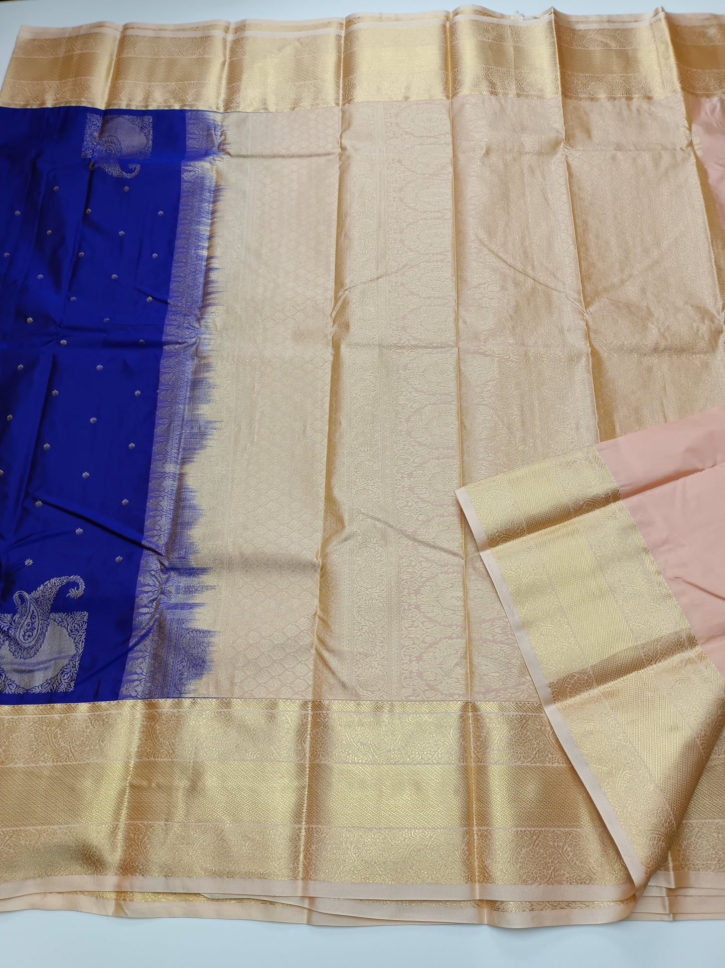 KANCHIPURAM SEMI SILK SAREE