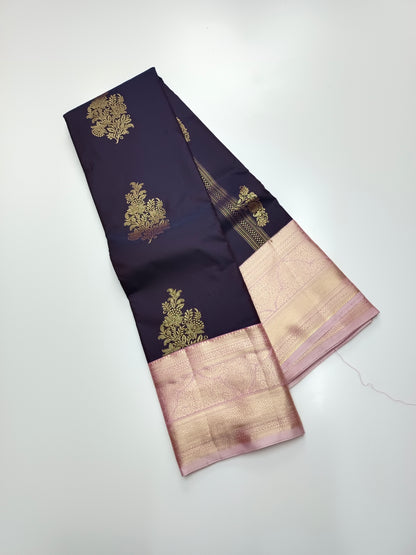 KANCHIPURAM SEMI SILK SAREE
