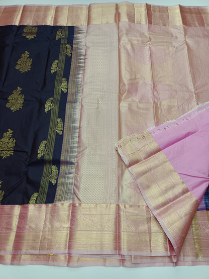 KANCHIPURAM SEMI SILK SAREE