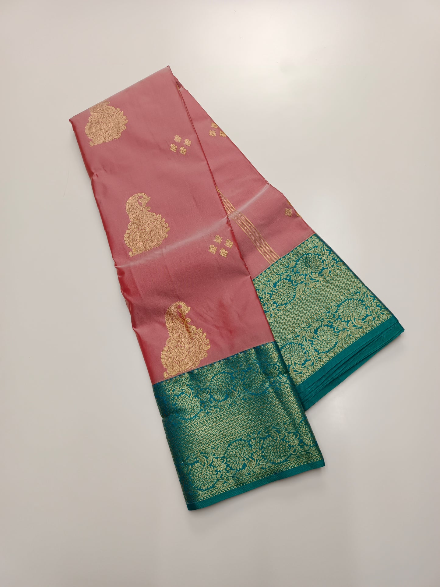 KANCHIPURAM SEMI SILK SAREE