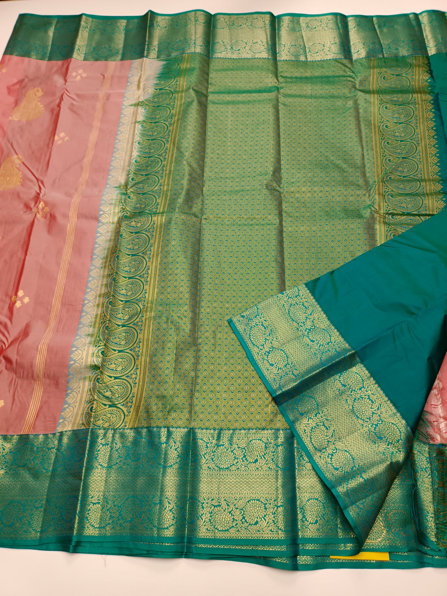 KANCHIPURAM SEMI SILK SAREE