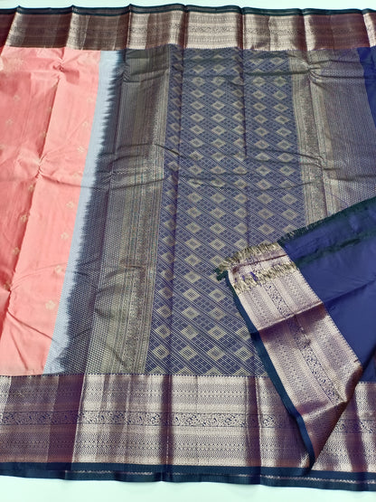 KANCHIPURAM SEMI SILK SAREE