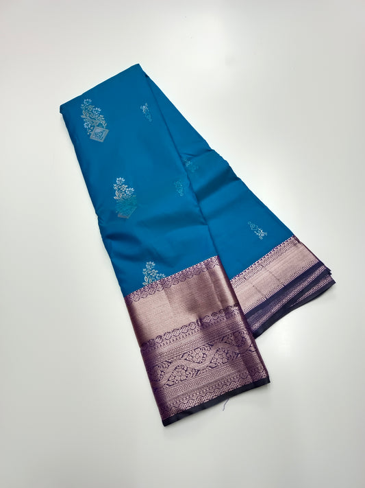 KANCHIPURAM SEMI SILK SAREE