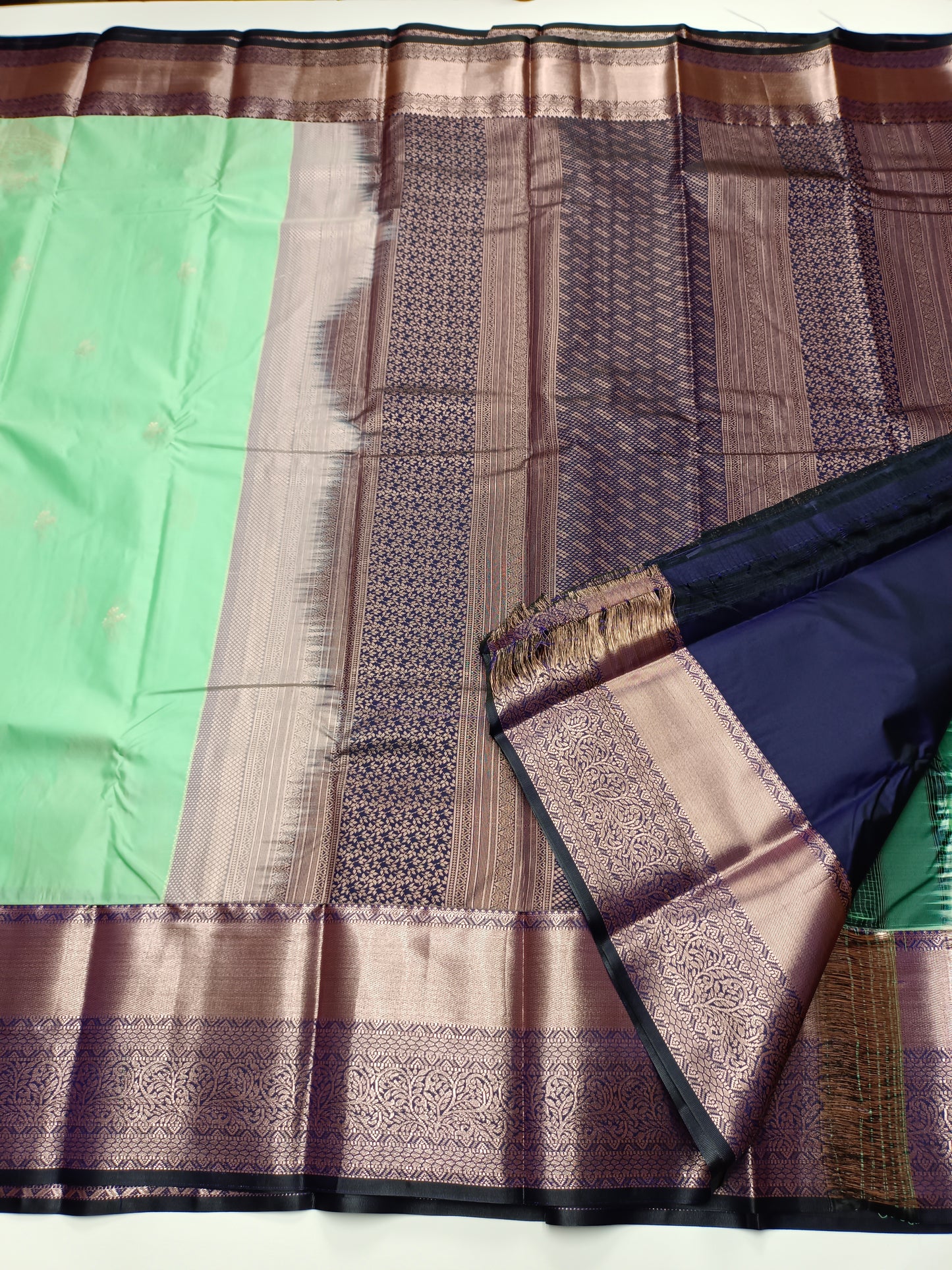 KANCHIPURAM SEMI SILK SAREE