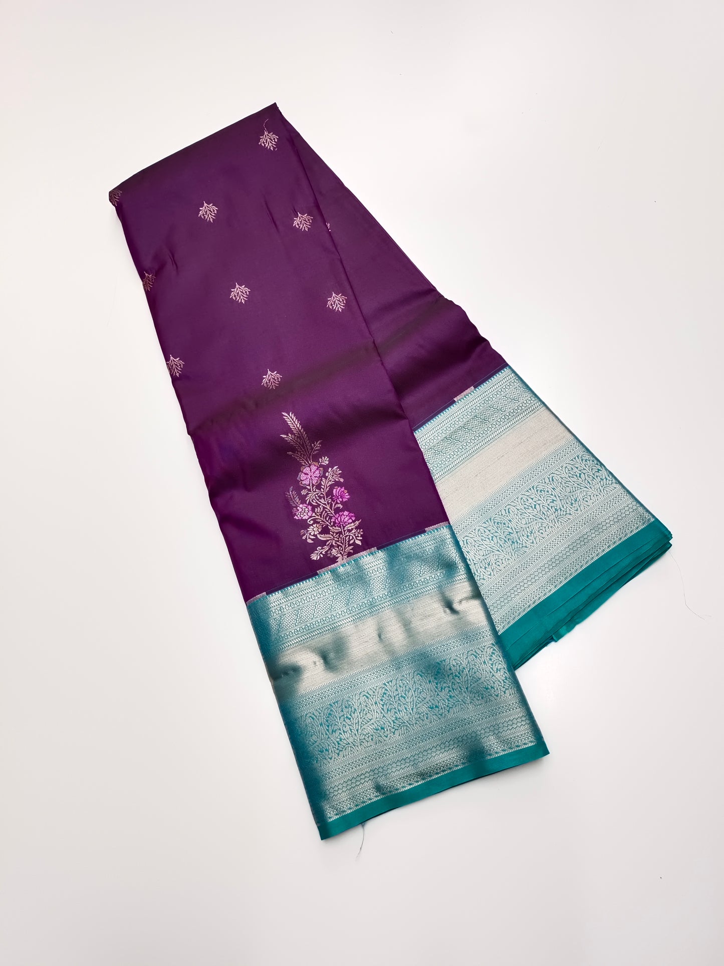 KANCHIPURAM SEMI SILK SAREE
