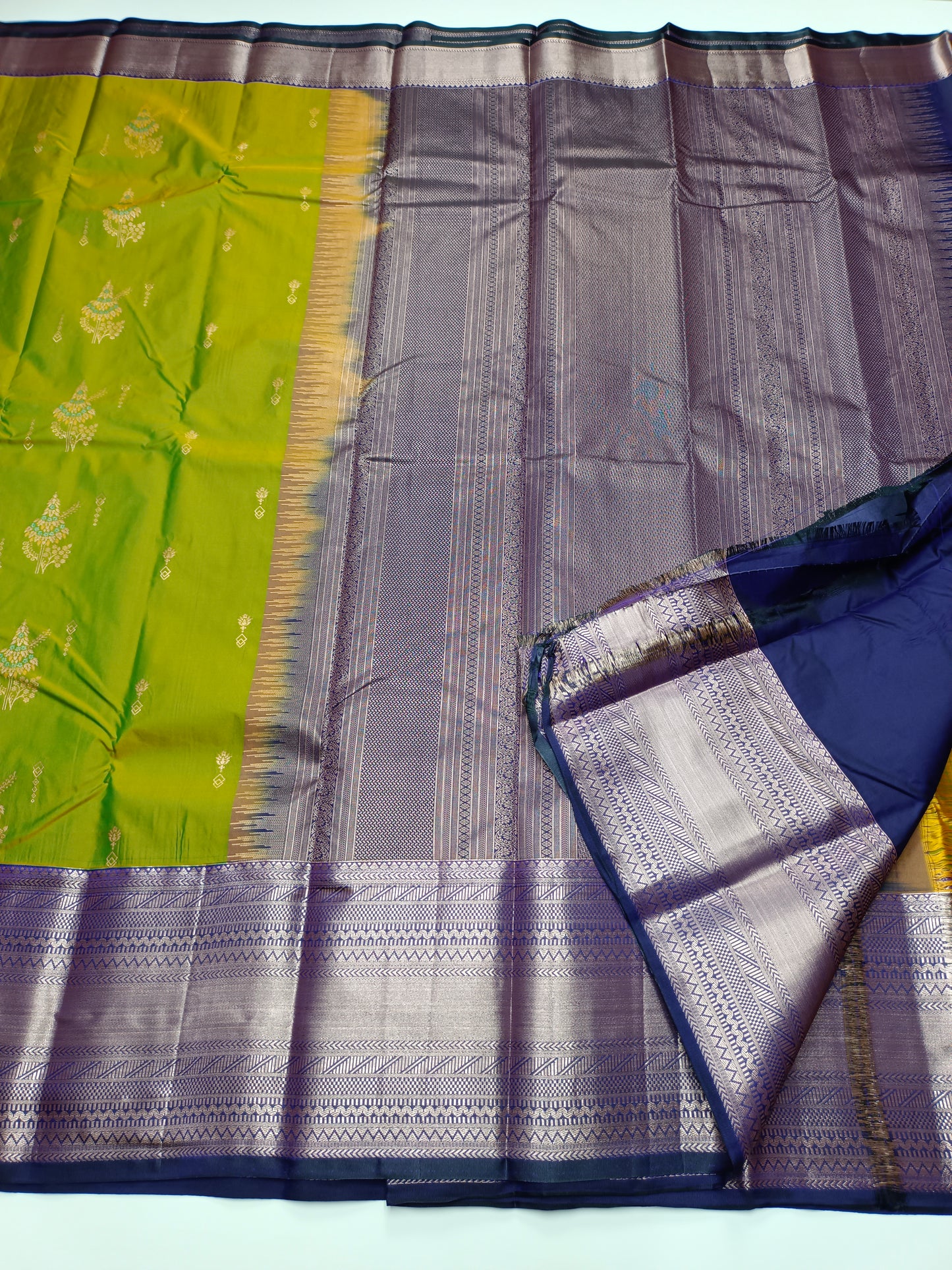 KANCHIPURAM SEMI SILK SAREE