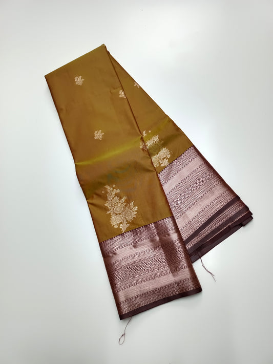 KANCHIPURAM SEMI SILK SAREE