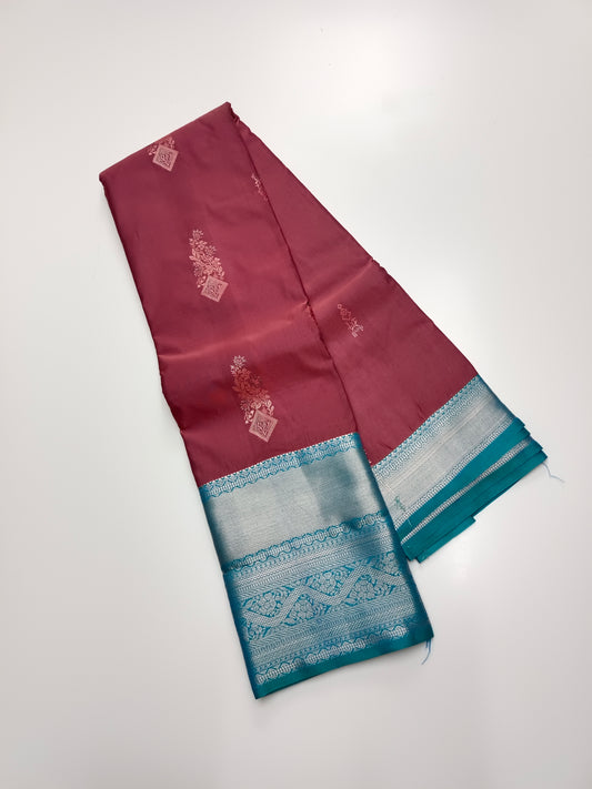 KANCHIPURAM SEMI SILK SAREE