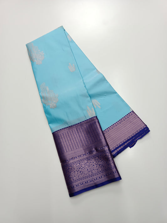 KANCHIPURAM SEMI SILK SAREE