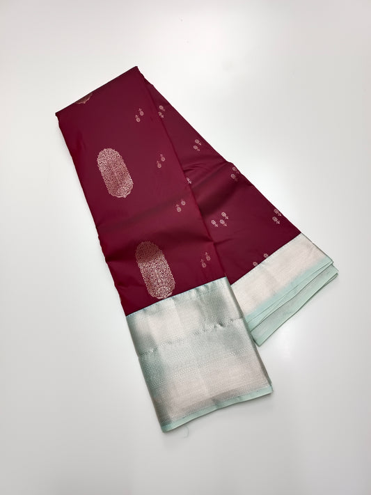 KANCHIPURAM SEMI SILK SAREE