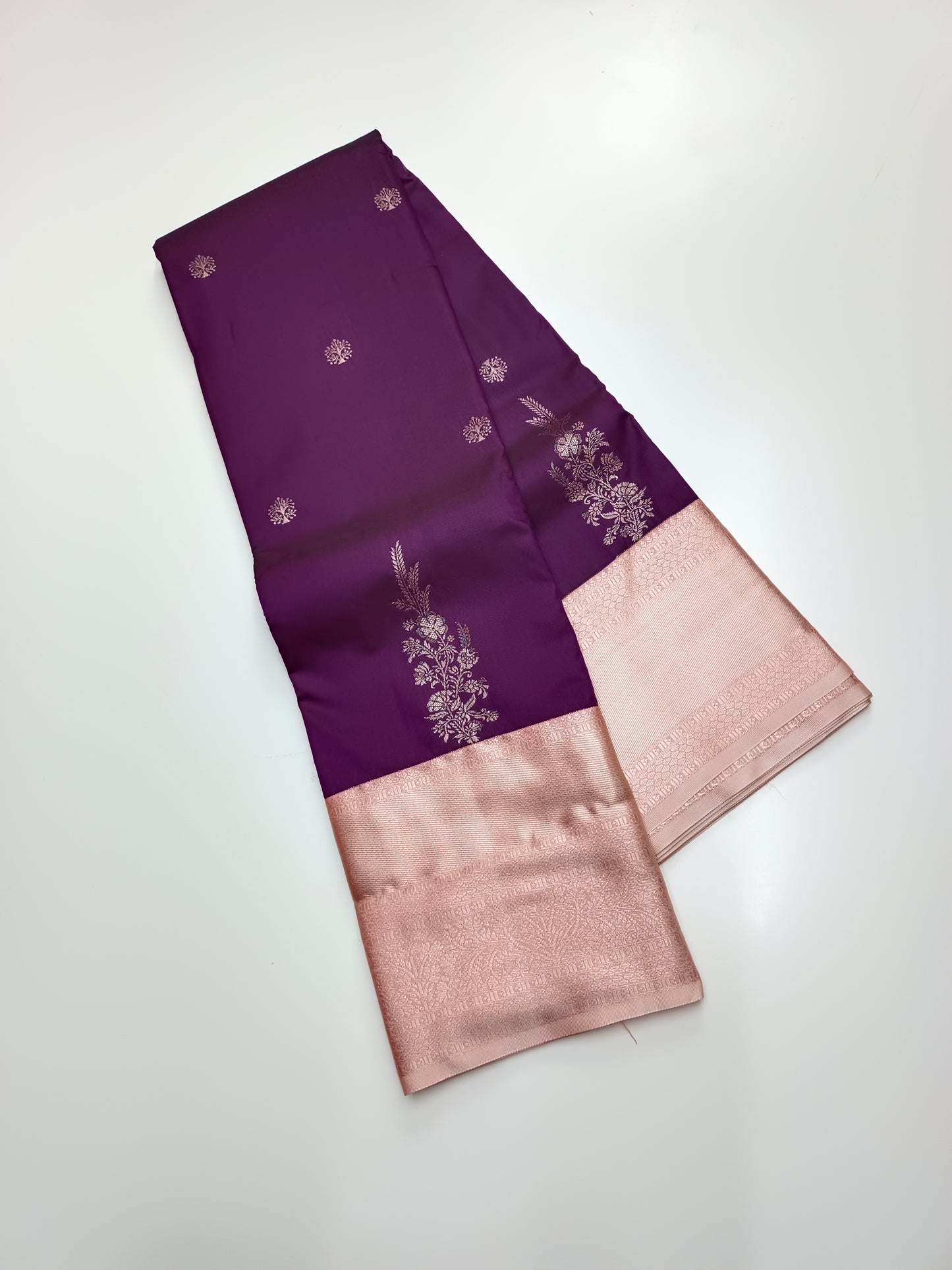 KANCHIPURAM SEMI SILK SAREE
