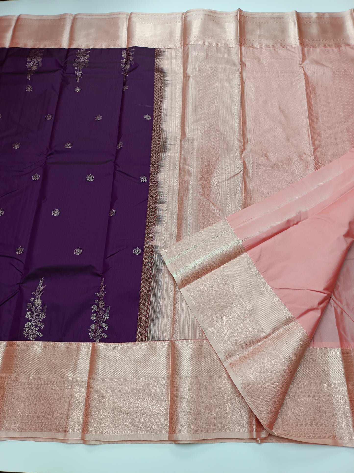 KANCHIPURAM SEMI SILK SAREE