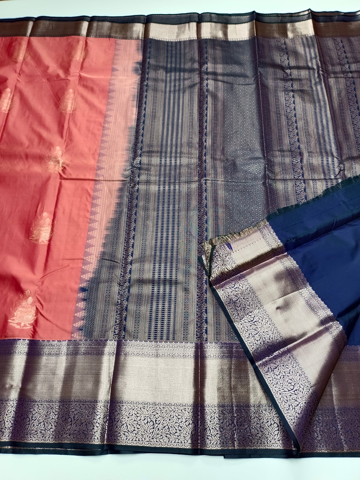 KANCHIPURAM SEMI SILK SAREE