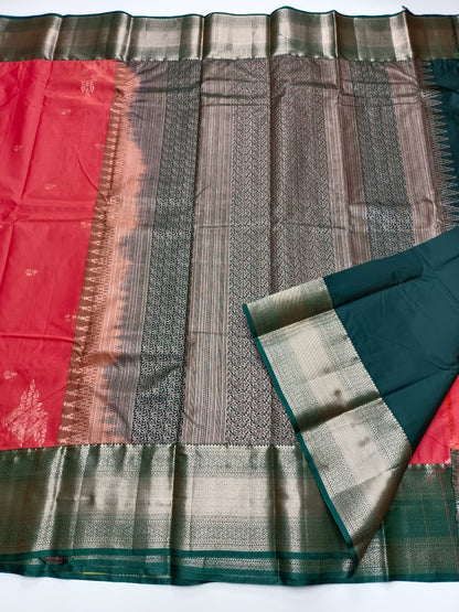 KANCHIPURAM SEMI SILK SAREE