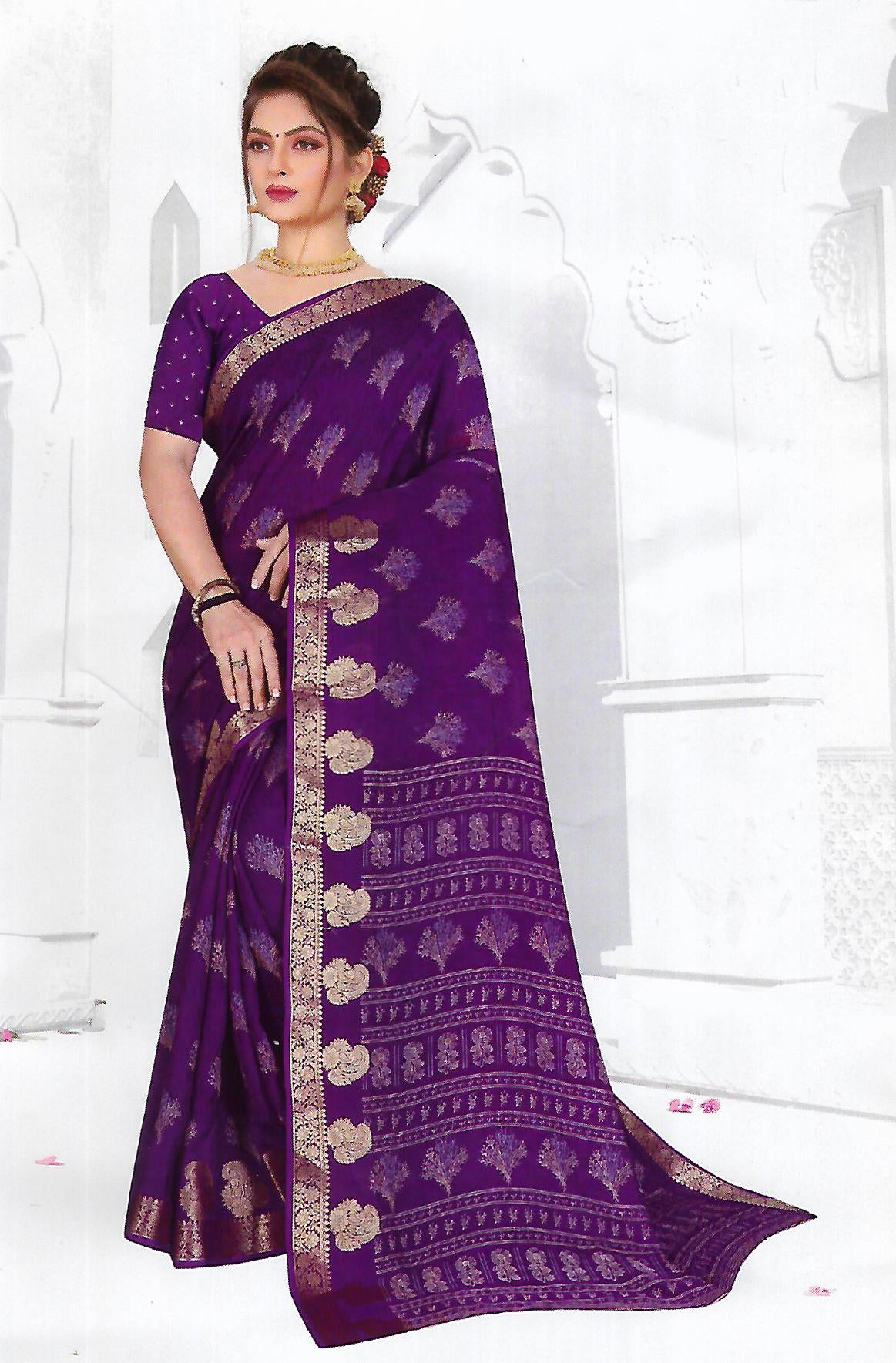 FANCY SYNTHETIC SAREE