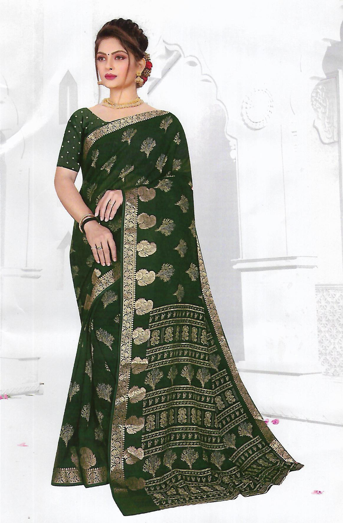 FANCY SYNTHETIC SAREE