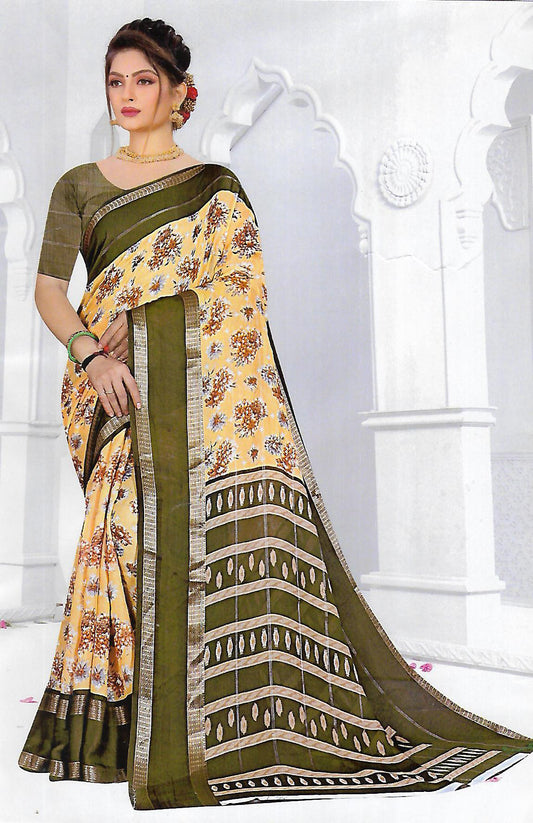 FANCY SYNTHETIC SAREE