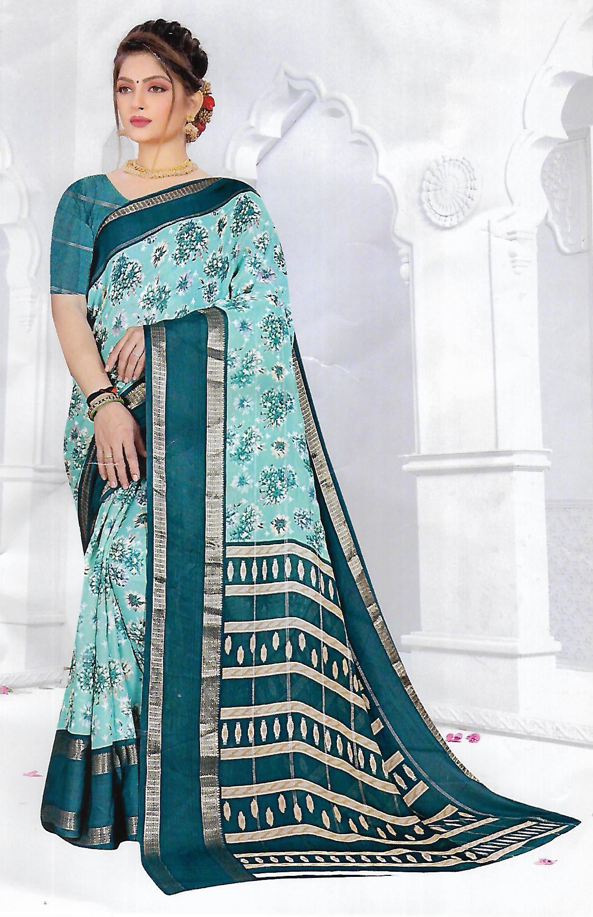 FANCY SYNTHETIC SAREE