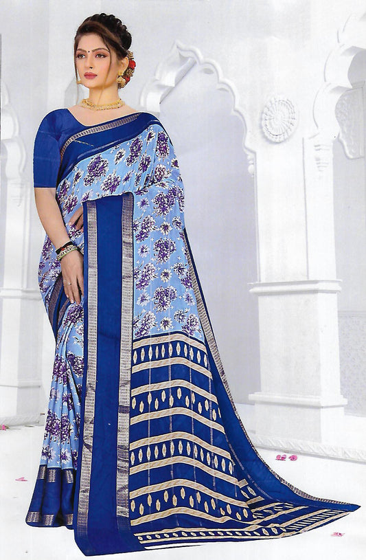 FANCY SYNTHETIC SAREE