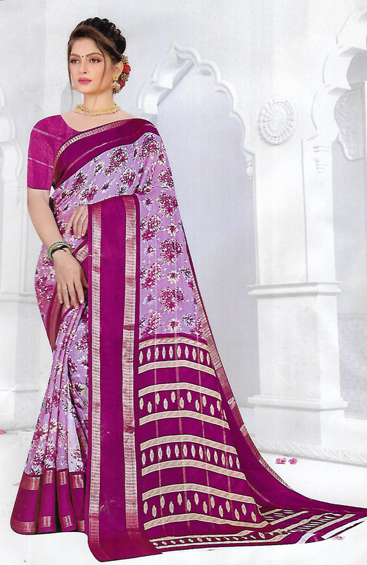FANCY SYNTHETIC SAREE
