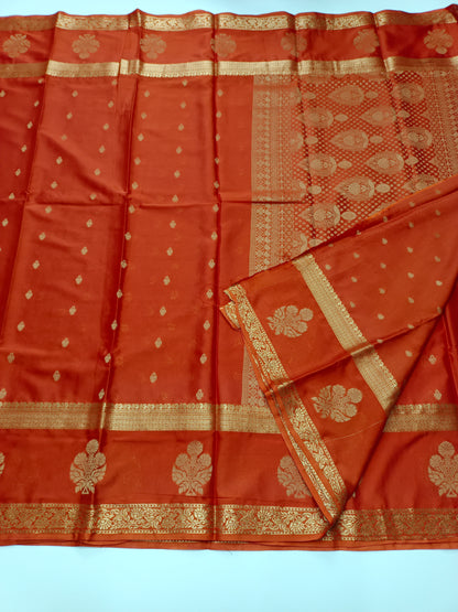 SEMI CREPE SILK SAREE