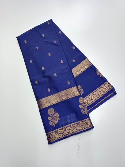 SEMI CREPE SILK SAREE