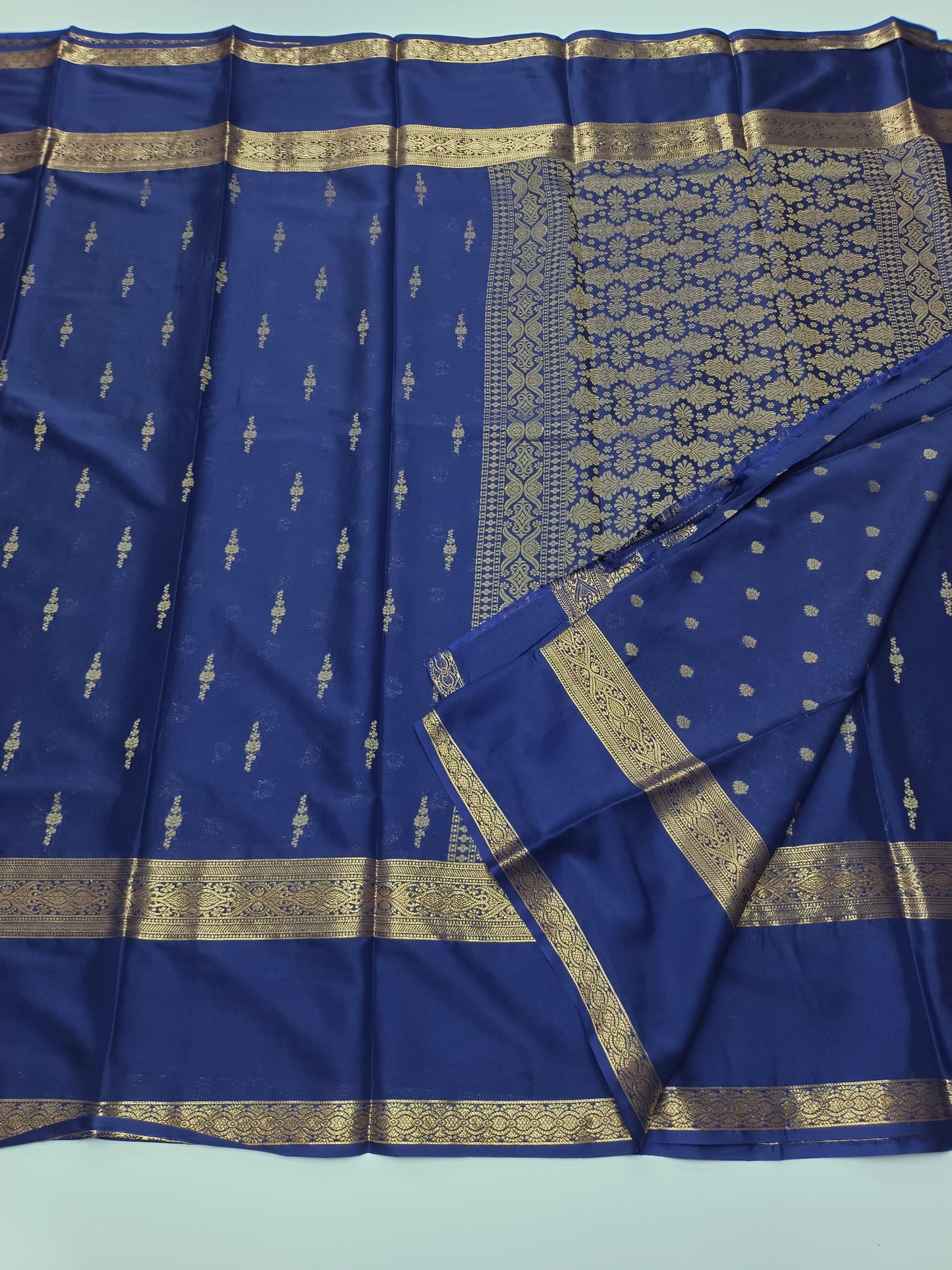 SEMI CREPE SILK SAREE