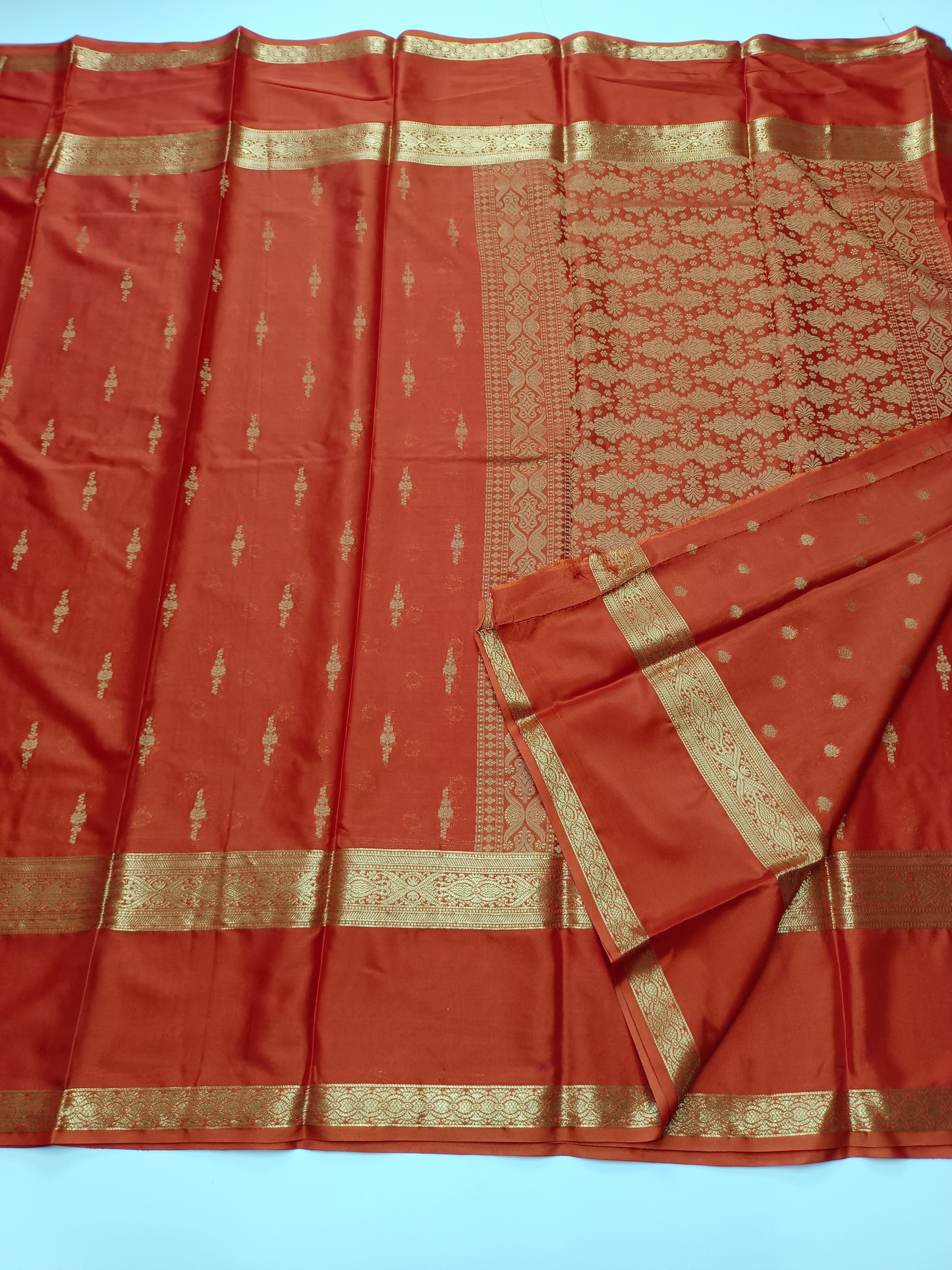 SEMI CREPE SILK SAREE