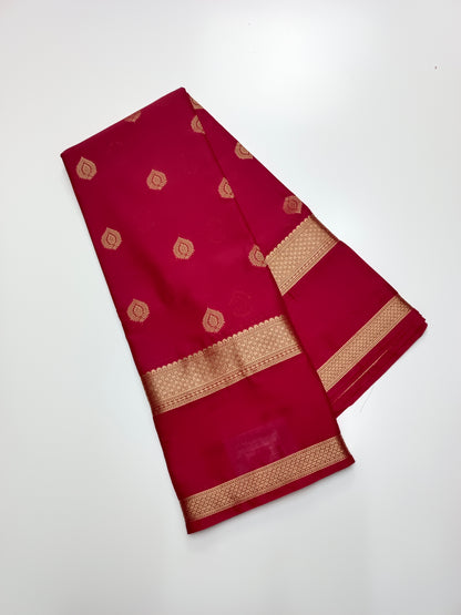 SEMI CREPE SILK SAREE