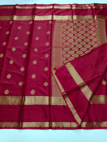 SEMI CREPE SILK SAREE
