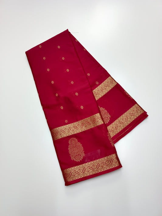 SEMI CREPE SILK SAREE