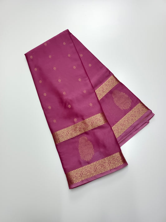 SEMI CREPE SILK SAREE