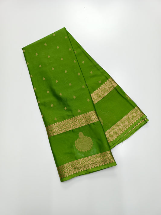 SEMI CREPE SILK SAREE