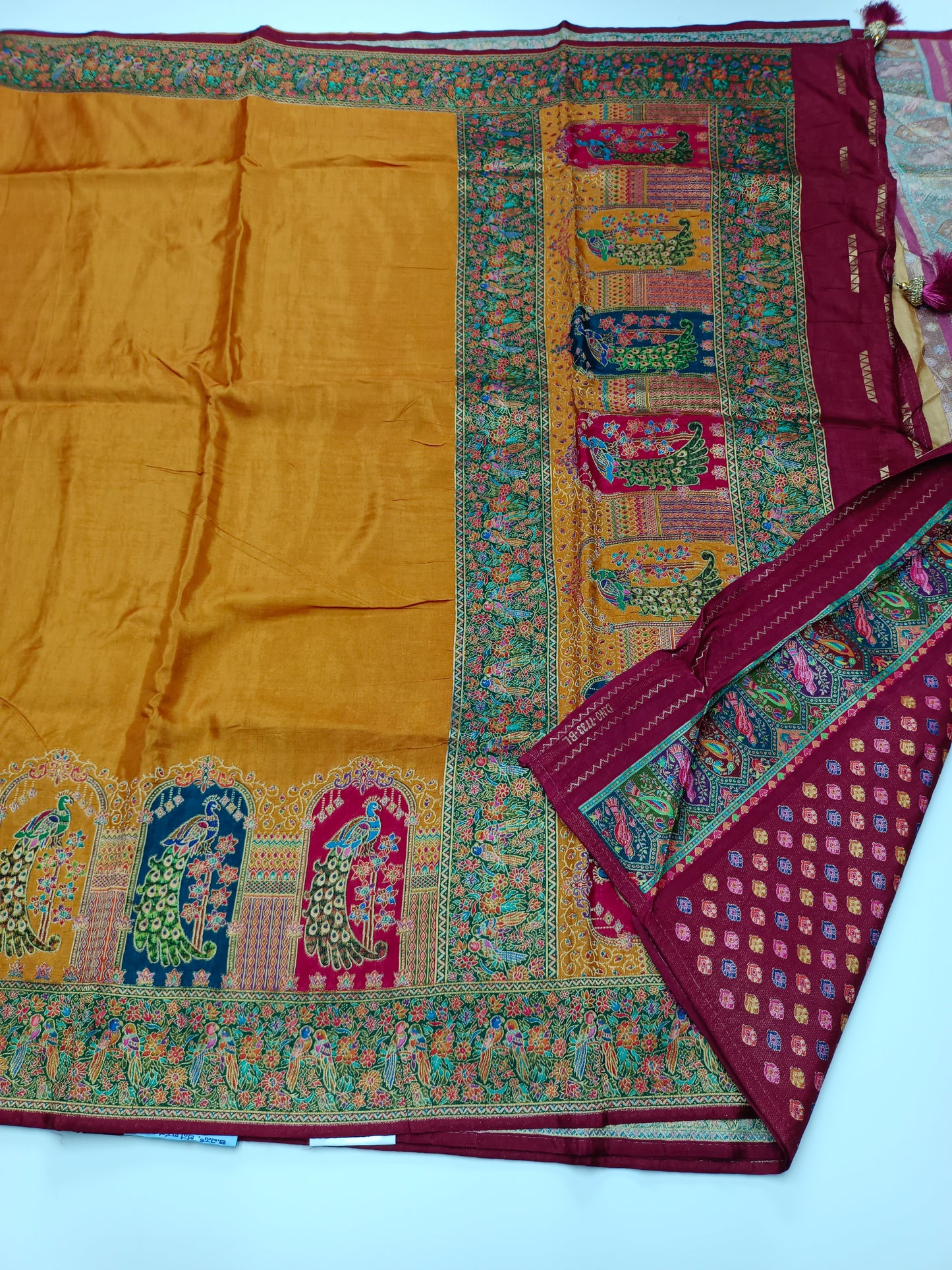 FANCY PASHMINA SAREE