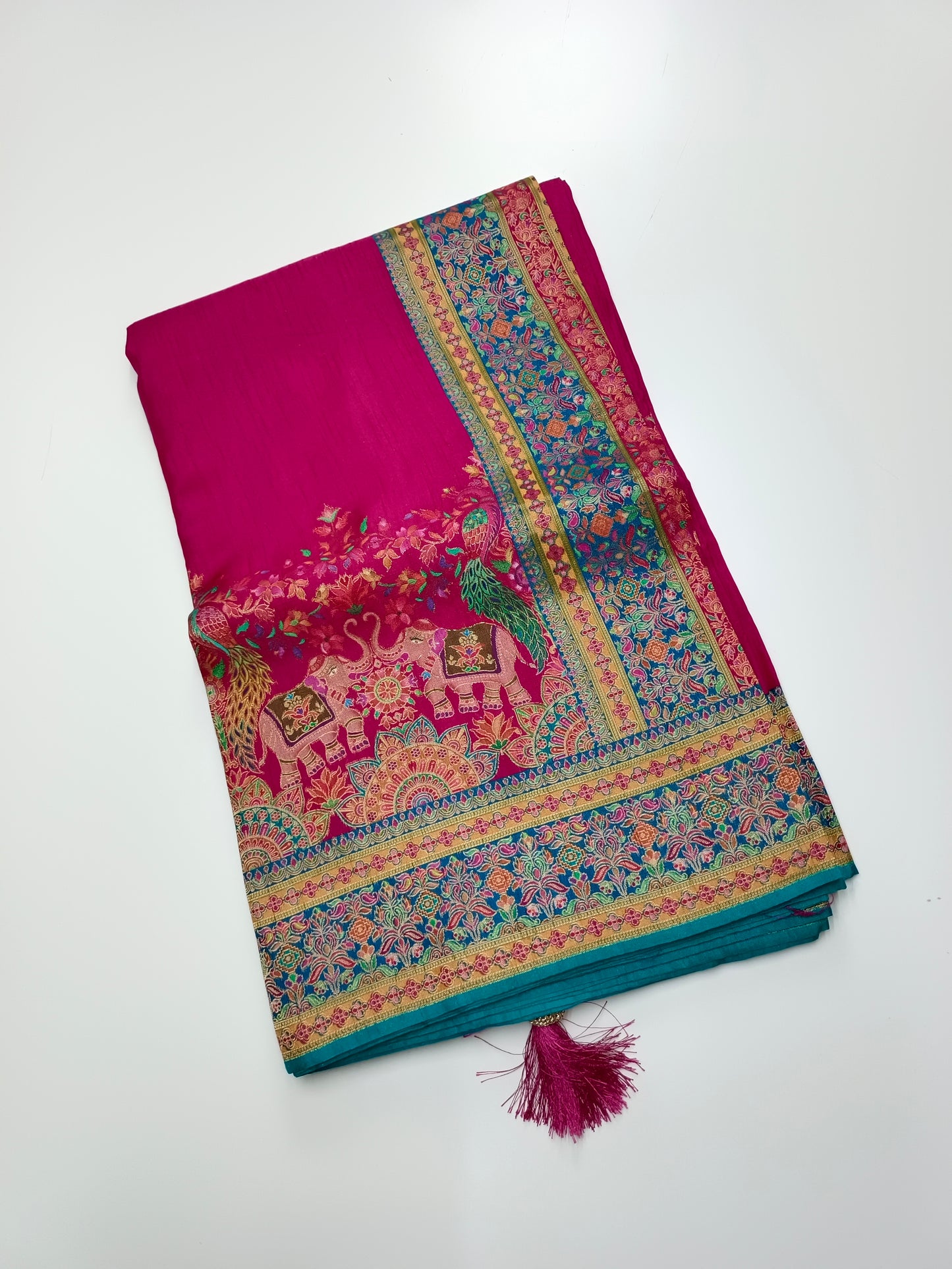 FANCY PASHMINA SAREE