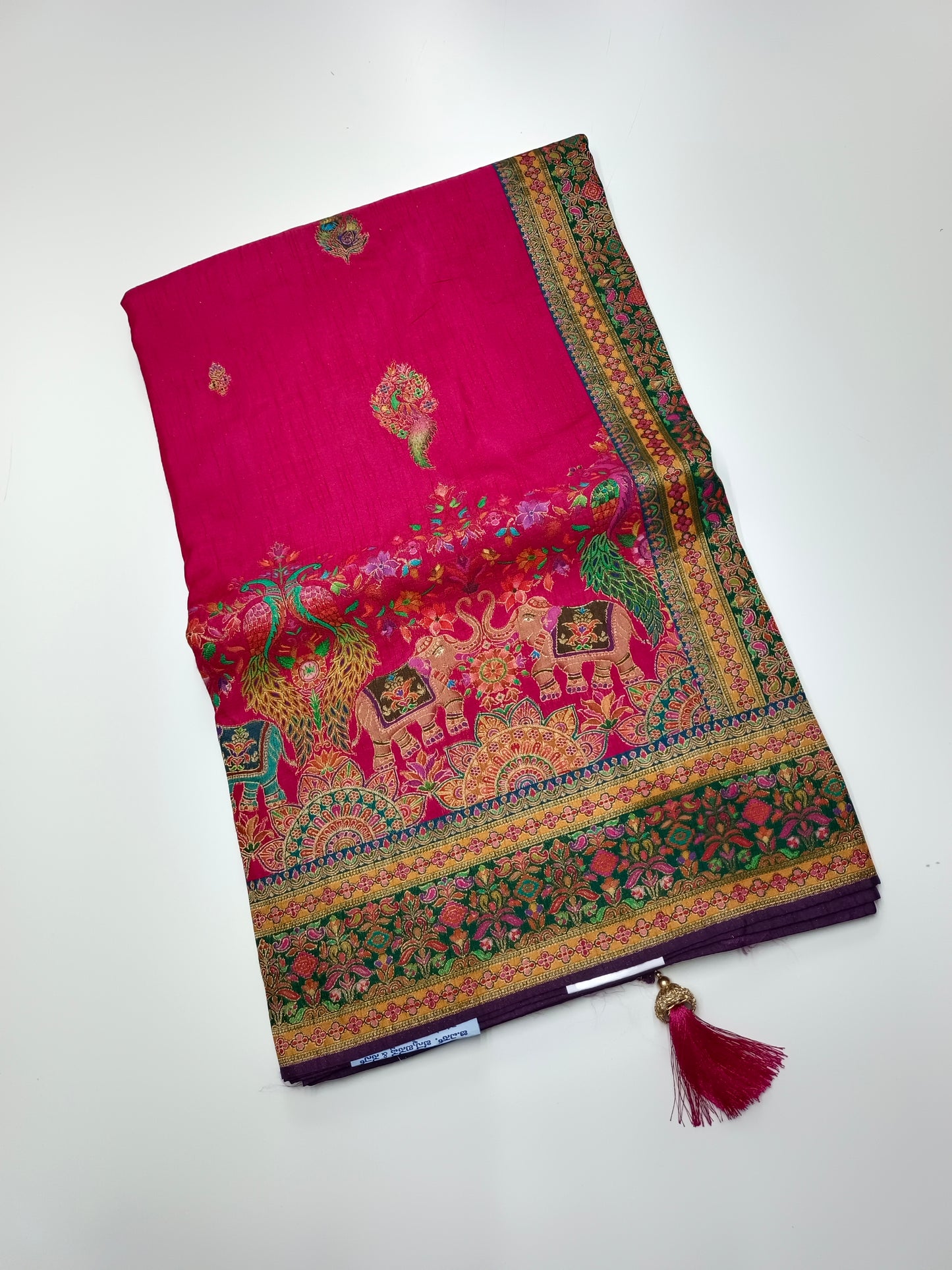 FANCY PASHMINA SAREE