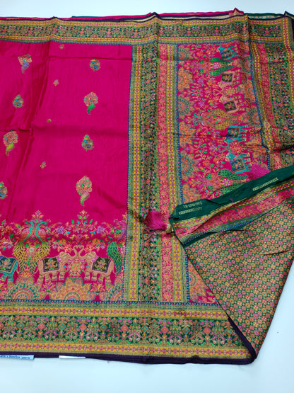 FANCY PASHMINA SAREE